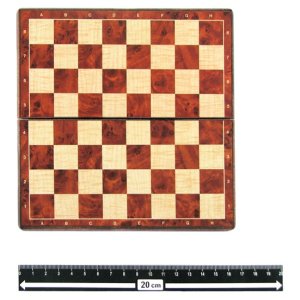 Szachy/Warcaby małe 16 cm (wersja magnetyczna)