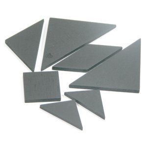 Tangram w metalowej puszce