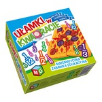 Układanka edukacyjna matematyczna Ułamki w kwadracie