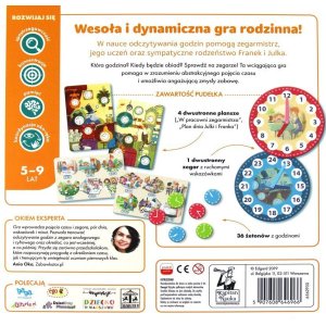Zegar - gra edukacyjna (wydanie II)