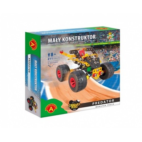 Zestaw konstrukcyjny Mały Konstruktor Monster Truck - Predator